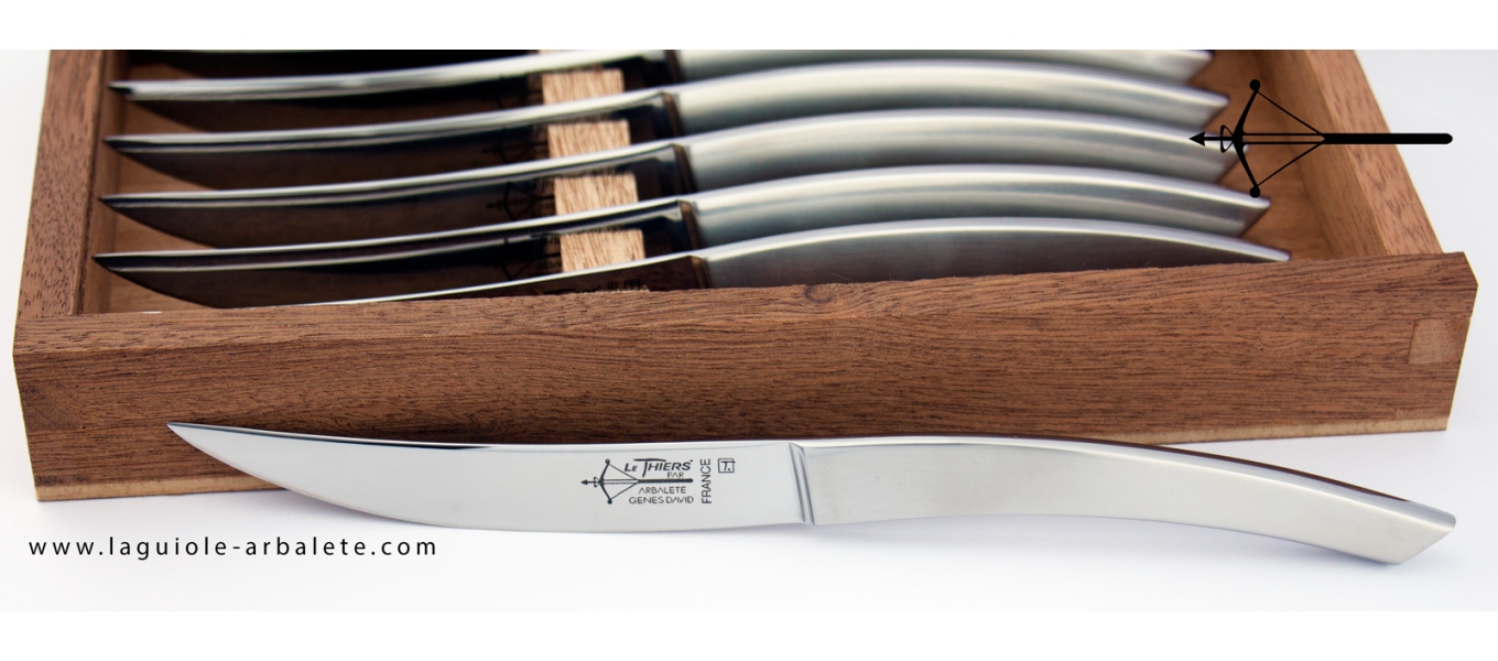 Steakmesser Set Le Thiers von Arbalete Genes David Set Le Thiers Steakmesser von Arbalete G David aus Frankreich